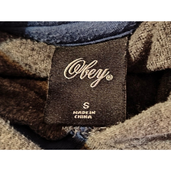 Obey Don't Look Back Pullover Hoodie Size Small - Picture 4 of 7